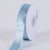 Light Blue Metallic Glitter Ribbon - ( W: 5/8 Inch | L: 25 Yards ) FuzzyFabric - Wholesale Ribbons, Tulle Fabric, Wreath Deco Mesh Supplies