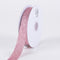 Light Pink Metallic Glitter Ribbon - ( W: 5/8 Inch | L: 25 Yards ) FuzzyFabric - Wholesale Ribbons, Tulle Fabric, Wreath Deco Mesh Supplies