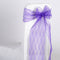 Purple - 7 x 106 inch Lace Chair Sashes ( 5 Pieces ) FuzzyFabric - Wholesale Ribbons, Tulle Fabric, Wreath Deco Mesh Supplies