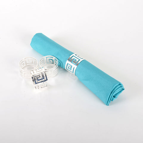 Napkin Rings NR026S - 4pcs FuzzyFabric - Wholesale Ribbons, Tulle Fabric, Wreath Deco Mesh Supplies