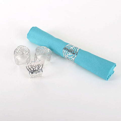 Napkin Rings NR032S - 4pcs FuzzyFabric - Wholesale Ribbons, Tulle Fabric, Wreath Deco Mesh Supplies