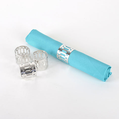 Napkin Rings NR035S - 4pcs FuzzyFabric - Wholesale Ribbons, Tulle Fabric, Wreath Deco Mesh Supplies