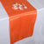 Orange - 12 x 108 inch Satin Table Runner FuzzyFabric - Wholesale Ribbons, Tulle Fabric, Wreath Deco Mesh Supplies