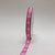 Hot Pink - Square Design Grosgrain Ribbon ( 3/8 inch | 25 Yards ) FuzzyFabric - Wholesale Ribbons, Tulle Fabric, Wreath Deco Mesh Supplies