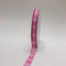 Hot Pink - Square Design Grosgrain Ribbon ( 3/8 inch | 25 Yards ) FuzzyFabric - Wholesale Ribbons, Tulle Fabric, Wreath Deco Mesh Supplies