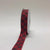 Red with Black - Square Design Grosgrain Ribbon ( 7/8 inch | 25 Yards ) FuzzyFabric - Wholesale Ribbons, Tulle Fabric, Wreath Deco Mesh Supplies