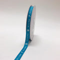 Turquoise - It's a boy - Grosgrain Ribbon Baby  Design ( W: 3/8 inch | L: 25 Yards ) FuzzyFabric - Wholesale Ribbons, Tulle Fabric, Wreath Deco Mesh Supplies