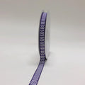 Purple - Chevron Design Grosgrain Ribbon ( 3/8 inch | 25 Yards ) FuzzyFabric - Wholesale Ribbons, Tulle Fabric, Wreath Deco Mesh Supplies