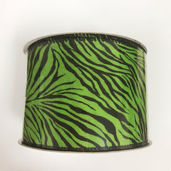 Satin Ribbon Animal Print