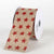 Red Star Canvas - ( 2-1/2 Inch x 10 Yards ) FuzzyFabric - Wholesale Ribbons, Tulle Fabric, Wreath Deco Mesh Supplies