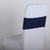 Navy Blue Spandex Chair Sashes FuzzyFabric - Wholesale Ribbons, Tulle Fabric, Wreath Deco Mesh Supplies