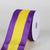 Satin Purple & Yellow Colleges Wired Ribbon ( 2-1/2 Inch x 10 Yards ) FuzzyFabric - Wholesale Ribbons, Tulle Fabric, Wreath Deco Mesh Supplies