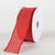 Red - Canvas Ribbon - ( W: 1-1/2 inch | L: 10 Yards ) FuzzyFabric - Wholesale Ribbons, Tulle Fabric, Wreath Deco Mesh Supplies