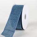 Demin - Canvas Ribbon - ( W: 1-1/2 inch | L: 10 Yards ) FuzzyFabric - Wholesale Ribbons, Tulle Fabric, Wreath Deco Mesh Supplies