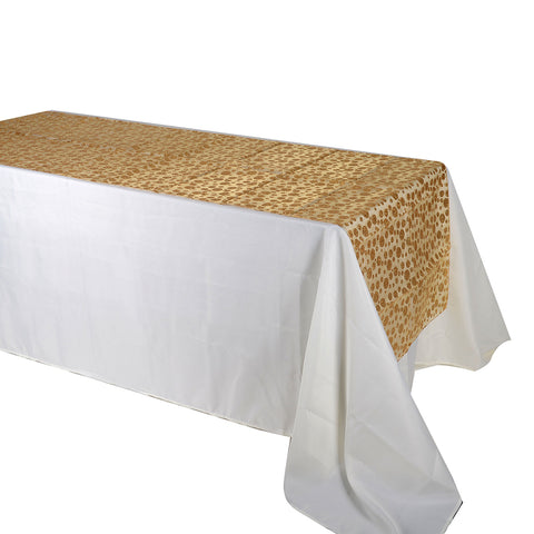 Gold Glitter Overlays - ( 28 x 108 Inches ) FuzzyFabric - Wholesale Ribbons, Tulle Fabric, Wreath Deco Mesh Supplies