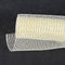 Ivory - Deco Mesh Wrap Metallic Stripes ( 10 Inch x 10 Yards ) FuzzyFabric - Wholesale Ribbons, Tulle Fabric, Wreath Deco Mesh Supplies