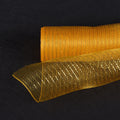 Light Gold - Deco Mesh Wrap Metallic Stripes ( 10 Inch x 10 Yards ) FuzzyFabric - Wholesale Ribbons, Tulle Fabric, Wreath Deco Mesh Supplies
