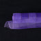 Purple - Christmas Mesh Wraps ( 21 Inch x 10 Yards ) FuzzyFabric - Wholesale Ribbons, Tulle Fabric, Wreath Deco Mesh Supplies