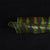 Mardi Gras Eyelash - Poly Deco Mesh Wrap with Laser Mono Stripe ( 21 Inch x 10 Yards ) FuzzyFabric - Wholesale Ribbons, Tulle Fabric, Wreath Deco Mesh Supplies