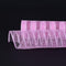 Light Pink - Deco Mesh Eyelash Metallic Stripes (10 Inch x 10 Yards) FuzzyFabric - Wholesale Ribbons, Tulle Fabric, Wreath Deco Mesh Supplies