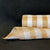Gold White - Metallic Stripes Burlap Mesh ( 10 Inch x 10 Yards ) FuzzyFabric - Wholesale Ribbons, Tulle Fabric, Wreath Deco Mesh Supplies