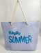 Beach Bag - ZX-12780A FuzzyFabric - Wholesale Ribbons, Tulle Fabric, Wreath Deco Mesh Supplies