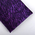 Purple - Animal Print Organza Fabrics ( 58 Inch | 10 Yards ) FuzzyFabric - Wholesale Ribbons, Tulle Fabric, Wreath Deco Mesh Supplies