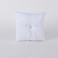 Ring Bearer Pillow White ( 7 x 7 inches ) - JSW376W FuzzyFabric - Wholesale Ribbons, Tulle Fabric, Wreath Deco Mesh Supplies