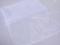 White - 14 x 108 inch Organza Table Runners FuzzyFabric - Wholesale Ribbons, Tulle Fabric, Wreath Deco Mesh Supplies