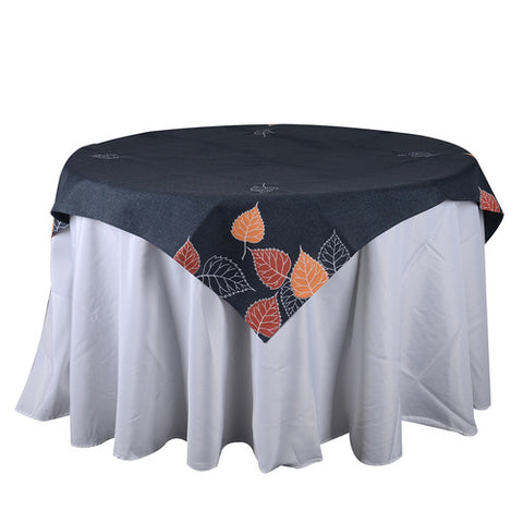 52 x 52 Inch Fall Collection Table Overlay - F01 FuzzyFabric - Wholesale Ribbons, Tulle Fabric, Wreath Deco Mesh Supplies