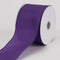 Plum - Wired Budget Satin Ribbon - ( W: 2-1/2 Inch | L: 10 Yards ) FuzzyFabric - Wholesale Ribbons, Tulle Fabric, Wreath Deco Mesh Supplies