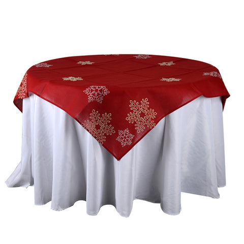 52 x 52 Inch Winter Collection Overlay - W05 FuzzyFabric - Wholesale Ribbons, Tulle Fabric, Wreath Deco Mesh Supplies