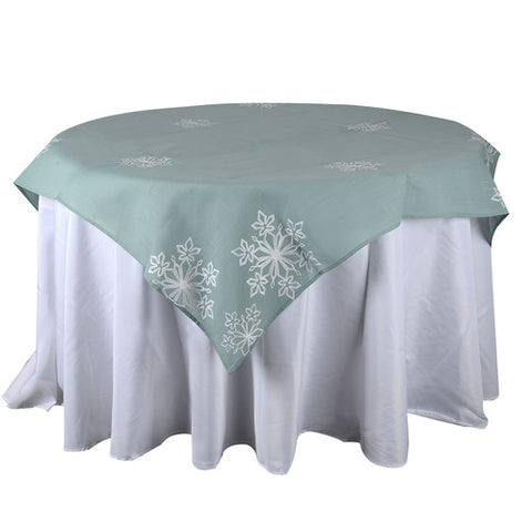 52 x 52 Inch Winter Collection Overlay - W04 FuzzyFabric - Wholesale Ribbons, Tulle Fabric, Wreath Deco Mesh Supplies