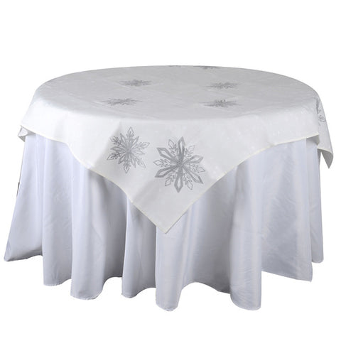 52 x 52 Inch Winter Collection Overlay - W03 FuzzyFabric - Wholesale Ribbons, Tulle Fabric, Wreath Deco Mesh Supplies