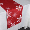 13 x 90 Inch Winter Collection Table Runner - W08 FuzzyFabric - Wholesale Ribbons, Tulle Fabric, Wreath Deco Mesh Supplies