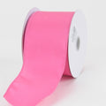 Hot Pink - Wired Budget Satin Ribbon - ( W: 1-1/2 Inch | L: 10 Yards ) FuzzyFabric - Wholesale Ribbons, Tulle Fabric, Wreath Deco Mesh Supplies