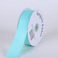 Aqua Blue - Grosgrain Ribbon Solid Color - ( 1/4 inch | 50 Yards ) FuzzyFabric - Wholesale Ribbons, Tulle Fabric, Wreath Deco Mesh Supplies