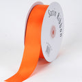 Orange - Satin Ribbon Single Face - ( W: 7/8 Inch | L: 100 Yards ) FuzzyFabric - Wholesale Ribbons, Tulle Fabric, Wreath Deco Mesh Supplies
