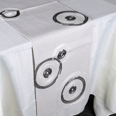 13 x 90 Inch Fall Collection Table Runner - F05 FuzzyFabric - Wholesale Ribbons, Tulle Fabric, Wreath Deco Mesh Supplies