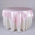 Light Pink - 90 x 90 Inch Satin Square Table Overlays FuzzyFabric - Wholesale Ribbons, Tulle Fabric, Wreath Deco Mesh Supplies