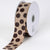 Coffee With Brown Dots Grosgrain Ribbon Jumbo Dots - ( W: 1-1/2 Inch | L: 25 Yards ) FuzzyFabric - Wholesale Ribbons, Tulle Fabric, Wreath Deco Mesh Supplies