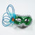 1 Mask Emerald Masquerade Masks FuzzyFabric - Wholesale Ribbons, Tulle Fabric, Wreath Deco Mesh Supplies