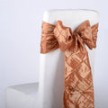Gold - 7 x 108 inch Pintuck Satin Chair Sashes ( 10 Pieces ) FuzzyFabric - Wholesale Ribbons, Tulle Fabric, Wreath Deco Mesh Supplies