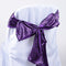 Purple - 6 x 106 inch Animal Print Satin Chair Sash ( 10 Piece ) FuzzyFabric - Wholesale Ribbons, Tulle Fabric, Wreath Deco Mesh Supplies