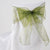 Spring Moss - 8 x 108 Inch Organza Chair Sash ( 10 Piece ) FuzzyFabric - Wholesale Ribbons, Tulle Fabric, Wreath Deco Mesh Supplies