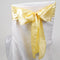 Baby Maize - 6 x 106 inch Satin Chair Sash ( 10 Piece ) FuzzyFabric - Wholesale Ribbons, Tulle Fabric, Wreath Deco Mesh Supplies