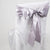 Silver - 6 x 106 inch Satin Chair Sash ( 10 Piece ) FuzzyFabric - Wholesale Ribbons, Tulle Fabric, Wreath Deco Mesh Supplies