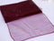 Burgundy - 14 x 108 inch Organza Table Runners FuzzyFabric - Wholesale Ribbons, Tulle Fabric, Wreath Deco Mesh Supplies