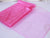 Hot Pink - 14 x 108 inch Organza Table Runners FuzzyFabric - Wholesale Ribbons, Tulle Fabric, Wreath Deco Mesh Supplies
