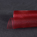 Burgundy - Floral Mesh Wrap Solid Color ( 10 Inch x 10 Yards ) FuzzyFabric - Wholesale Ribbons, Tulle Fabric, Wreath Deco Mesh Supplies